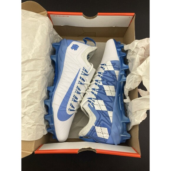 Nike Alpha Huarache 7 Pro Low Lacrosse PE UNC Tar Heels BV0862-103 Size 11 New main image 11